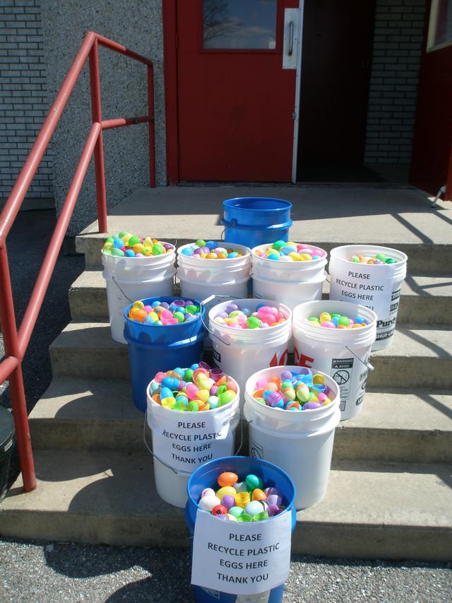 2013 Egg Hunt Returned Eggs-Photo by Connie Ehrhart